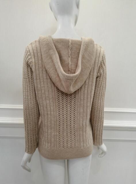 Women's knitted sweater knitwear coat