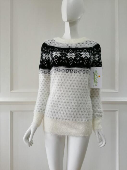 Women's knitted sweater pullover china