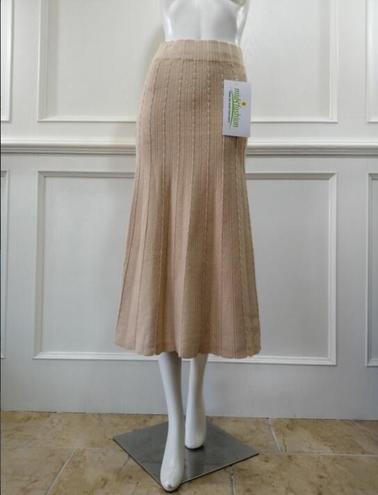 Custom knitting skirt factory in china