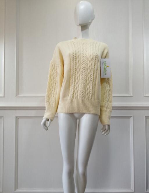 ladies knitting pullover Custom sweater manufacturer